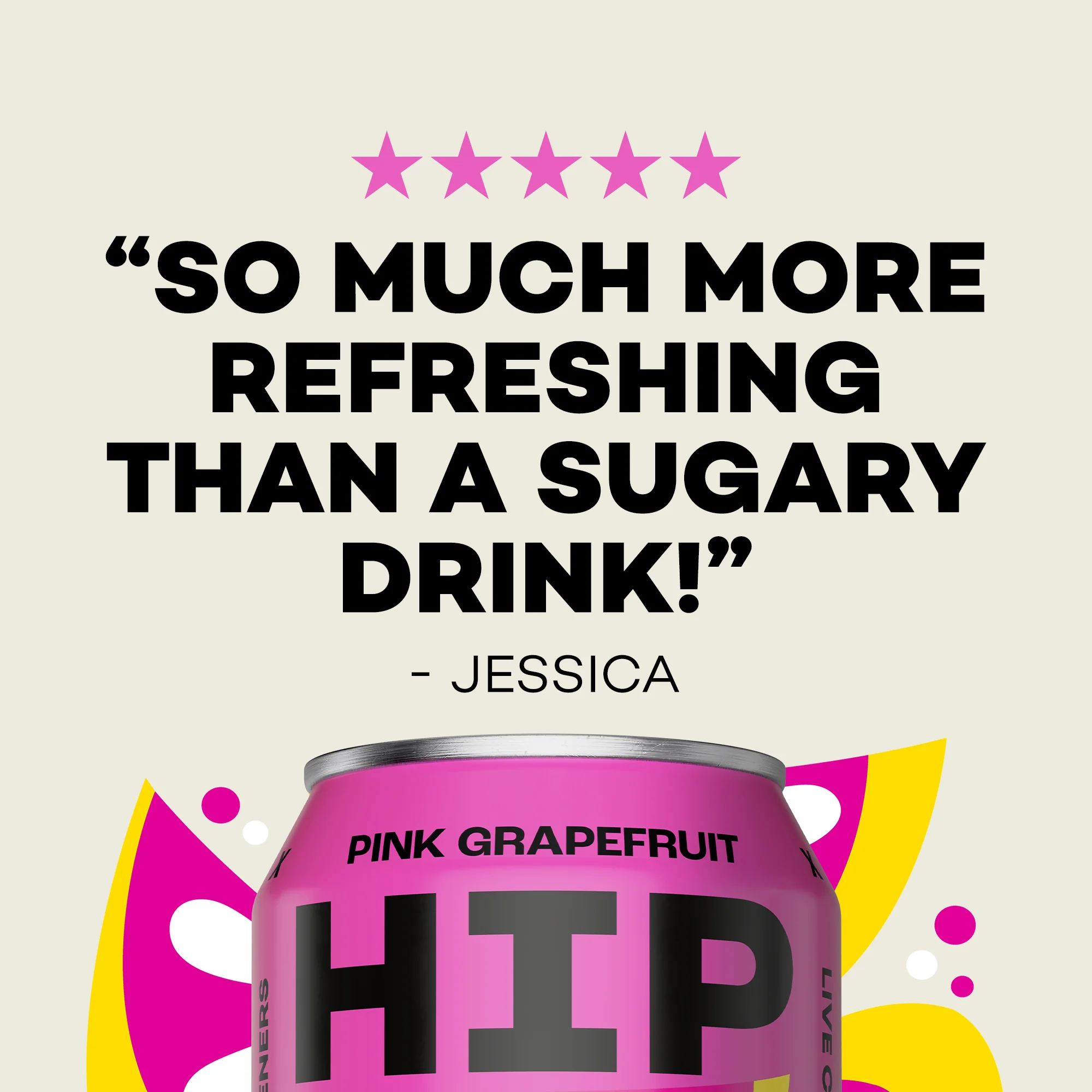 Pink Grapefruit Soda - 330ml Cans - Image 5