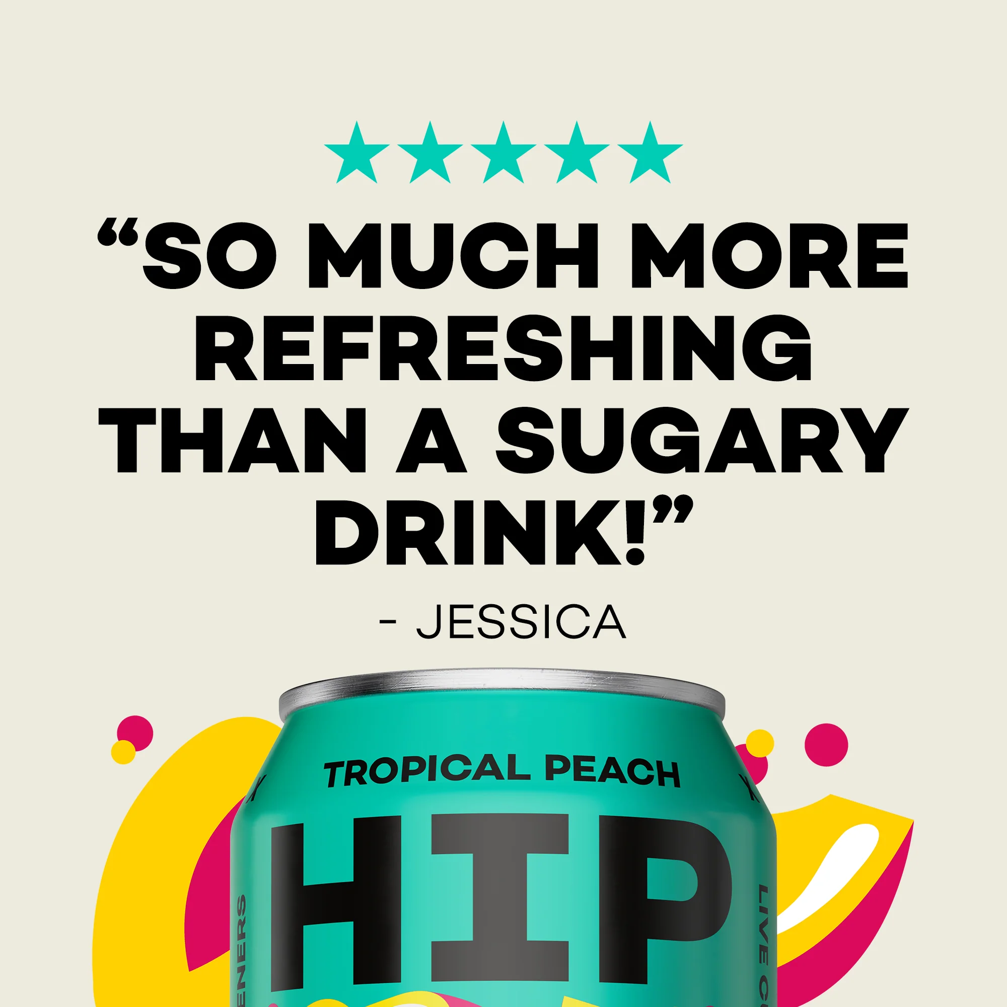 Tropical Peach Soda - 330ml Cans - Image 5